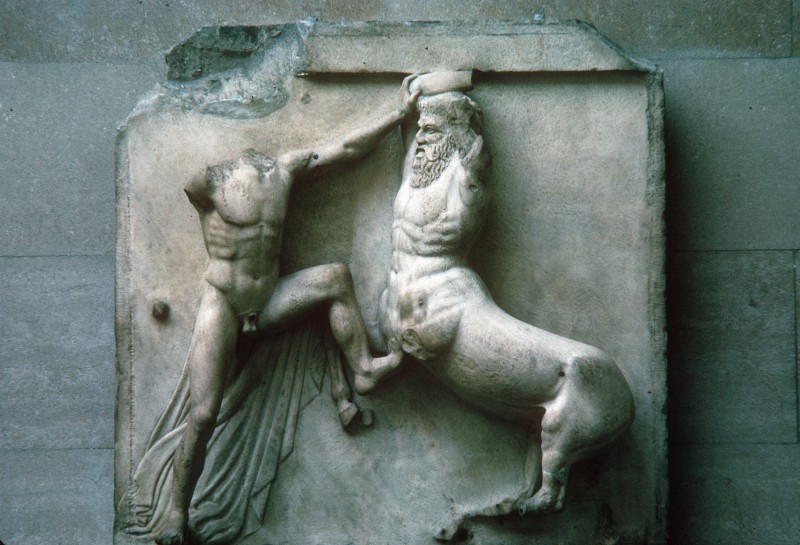 Lapith im Kampf mit Kentaur, XXIV