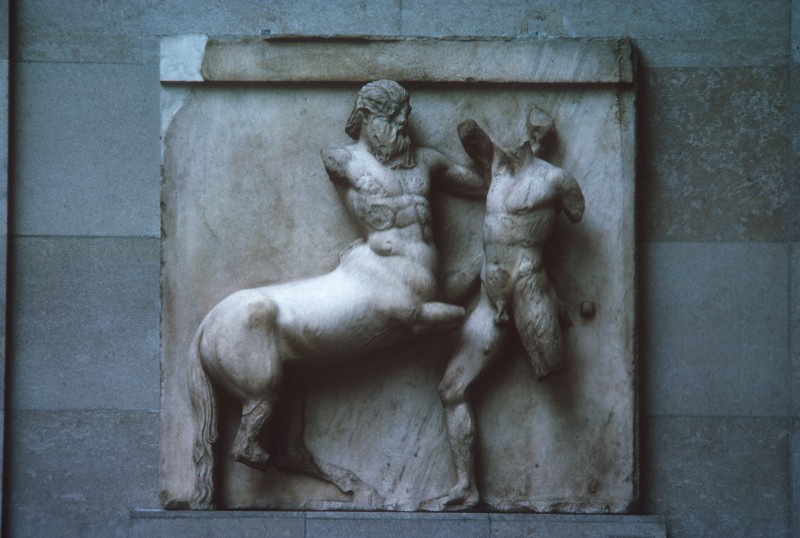 Lapith und Kentaur im Kampf, XXXII