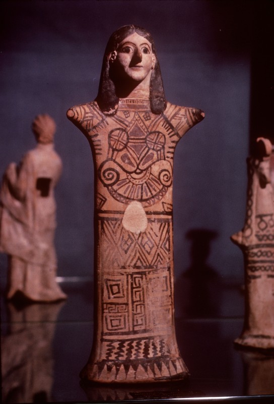Göttin, aus Tanagra, böotisch, ca. 580