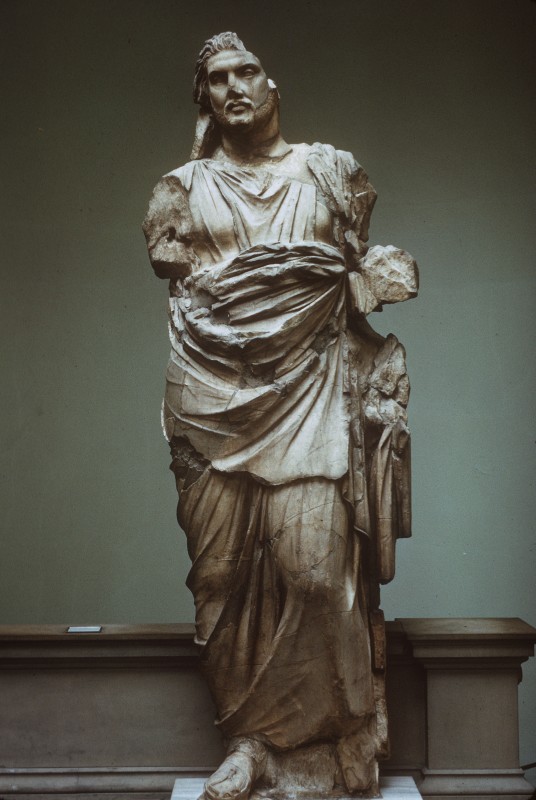 Statue des sogenannten Mausolos, Marmor, BM 1000