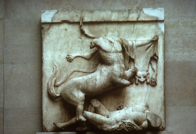 Kentaur und sterbender Lapith, XXVIII